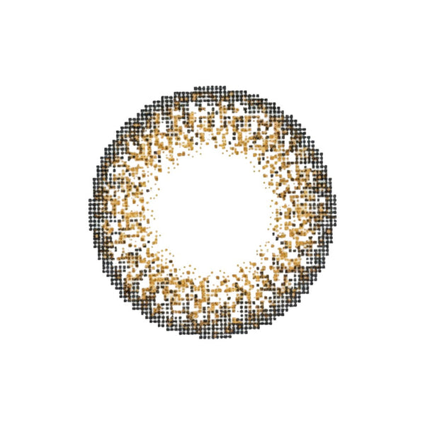 Marble Brown 2 Tone Contact Lens