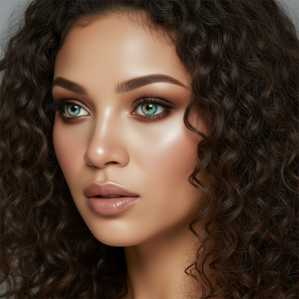 Marine Blue 3 Tone Contact Lens