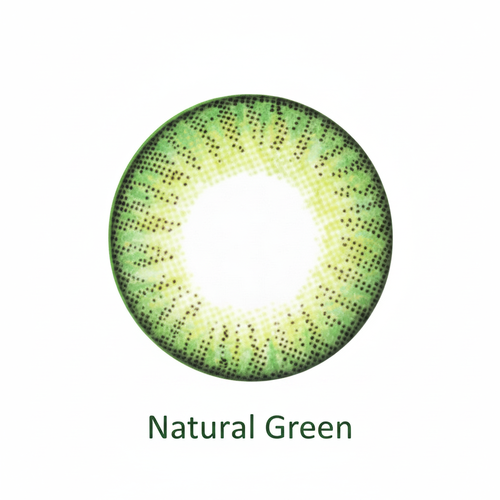 Natural Green 3 Tone Contact Lens