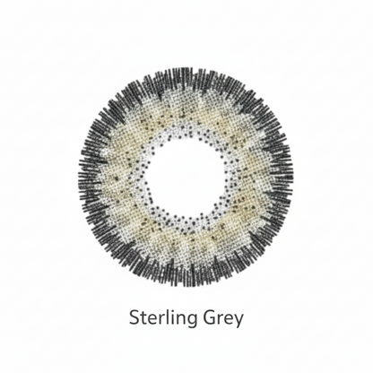 Sterling Grey 3 Tone Contact Lens