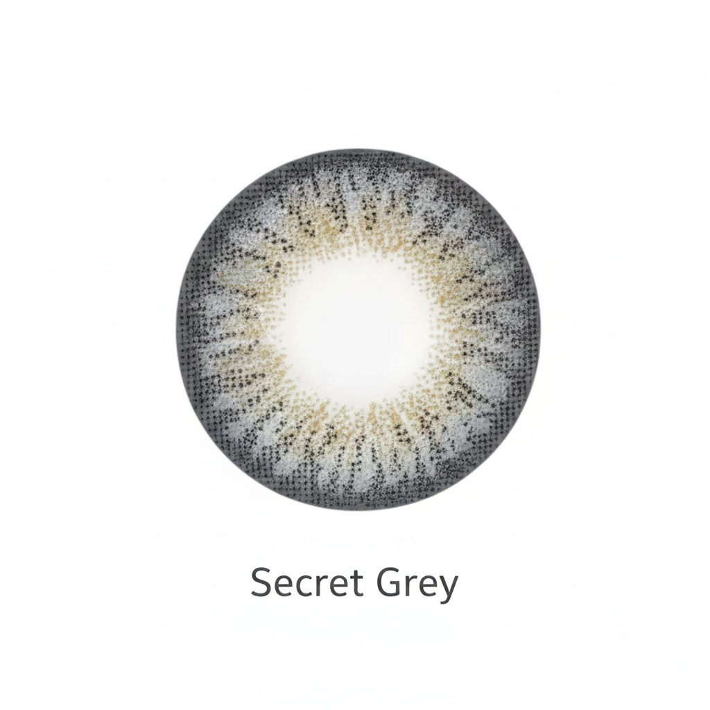 Secret Grey 3 Tone Contact Lens