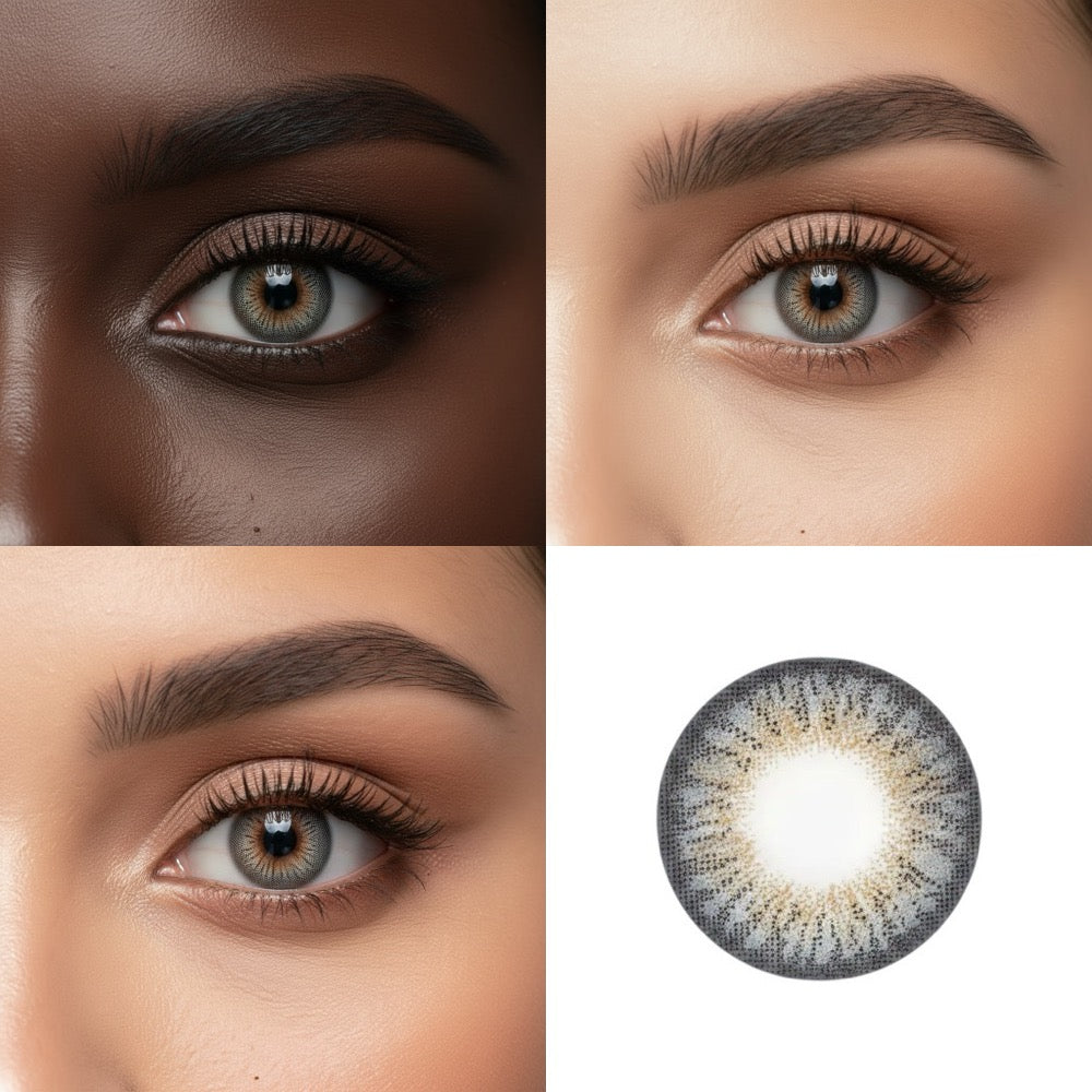 Secret Grey 3 Tone Contact Lens