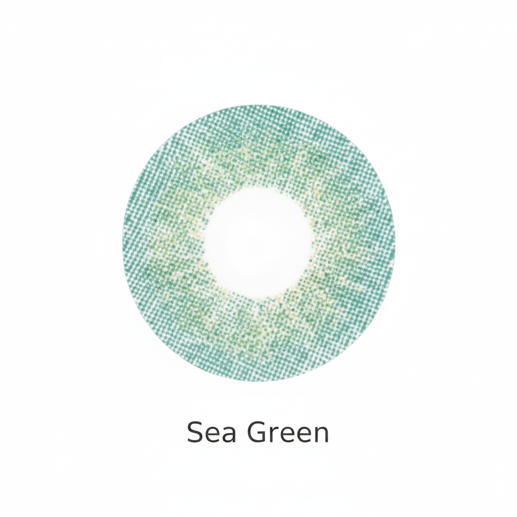 Sea Green 2 Tone Contact Lens