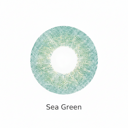 Sea Green 2 Tone Contact Lens