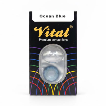 Ocean Blue 3 Tone Contact Lens