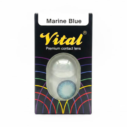 Marine Blue 3 Tone Contact Lens