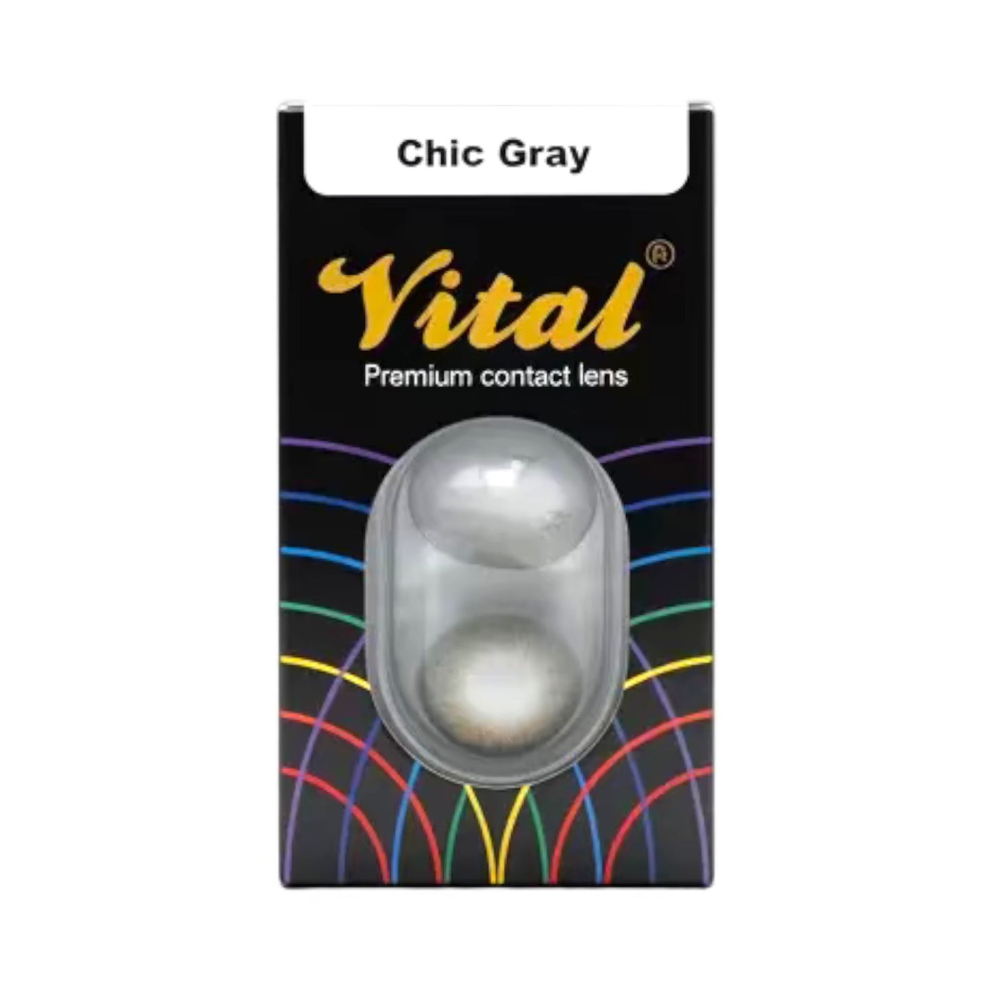 Chick Grey 3 Tone Contact Lens