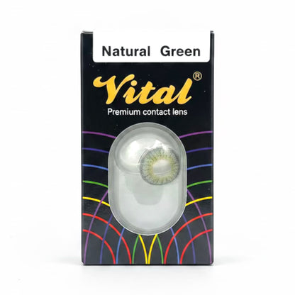 Natural Green 3 Tone Contact Lens