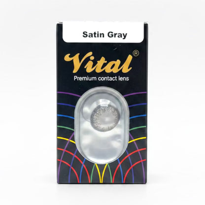 Satin Grey 3 Tone Contact Lens