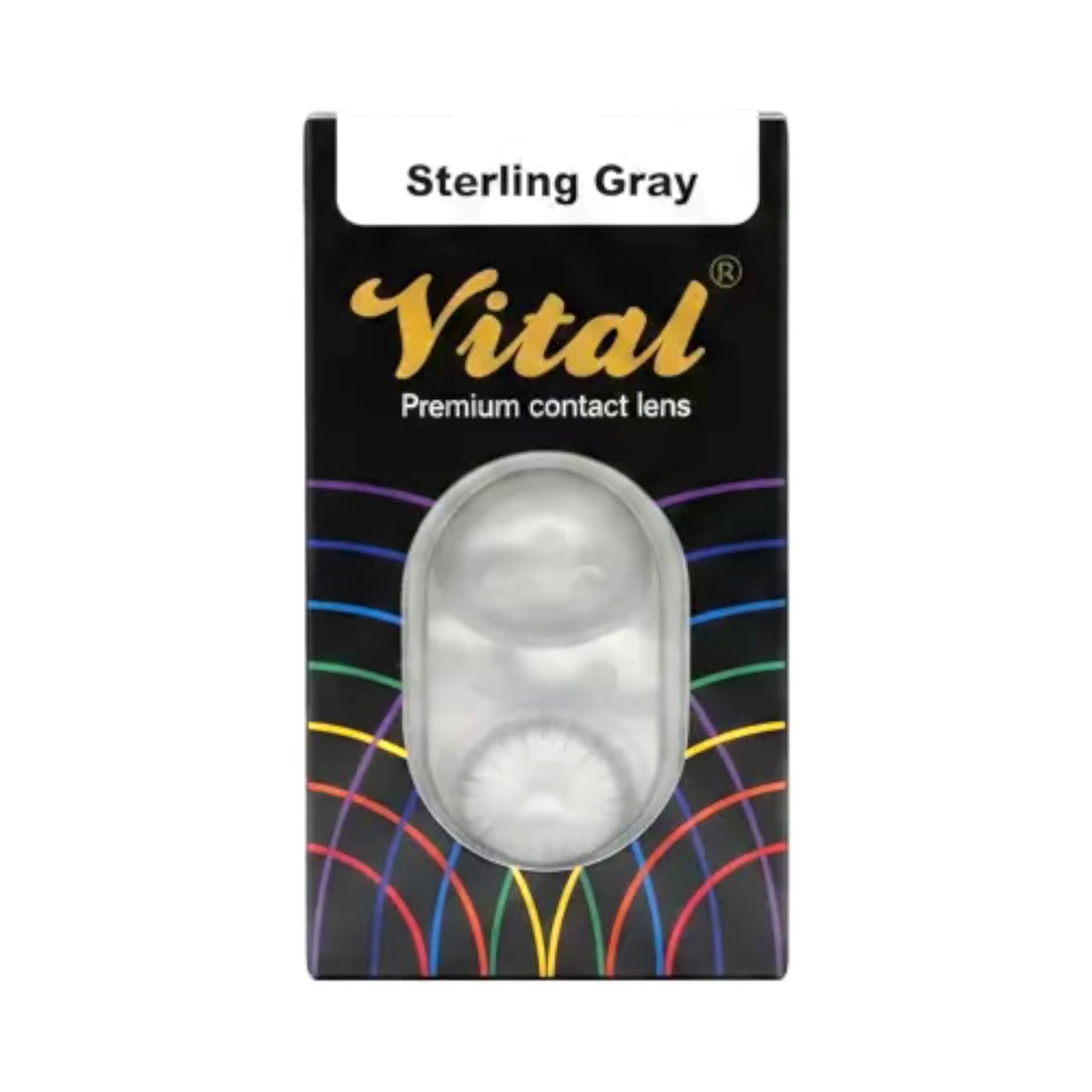 Sterling Grey 3 Tone Contact Lens