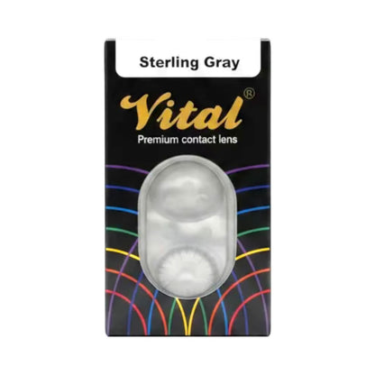 Sterling Grey 3 Tone Contact Lens