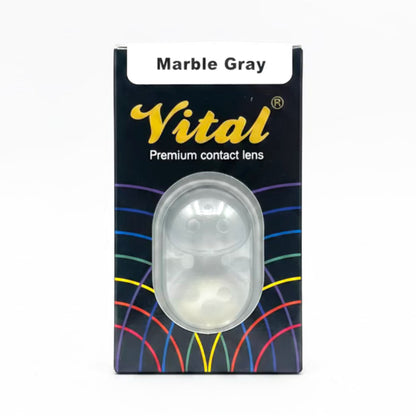 Marble Grey 2 Tone Contact Lens