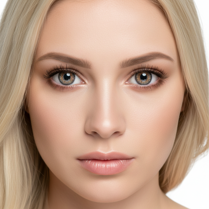 Marble Brown 2 Tone colour contact lenses