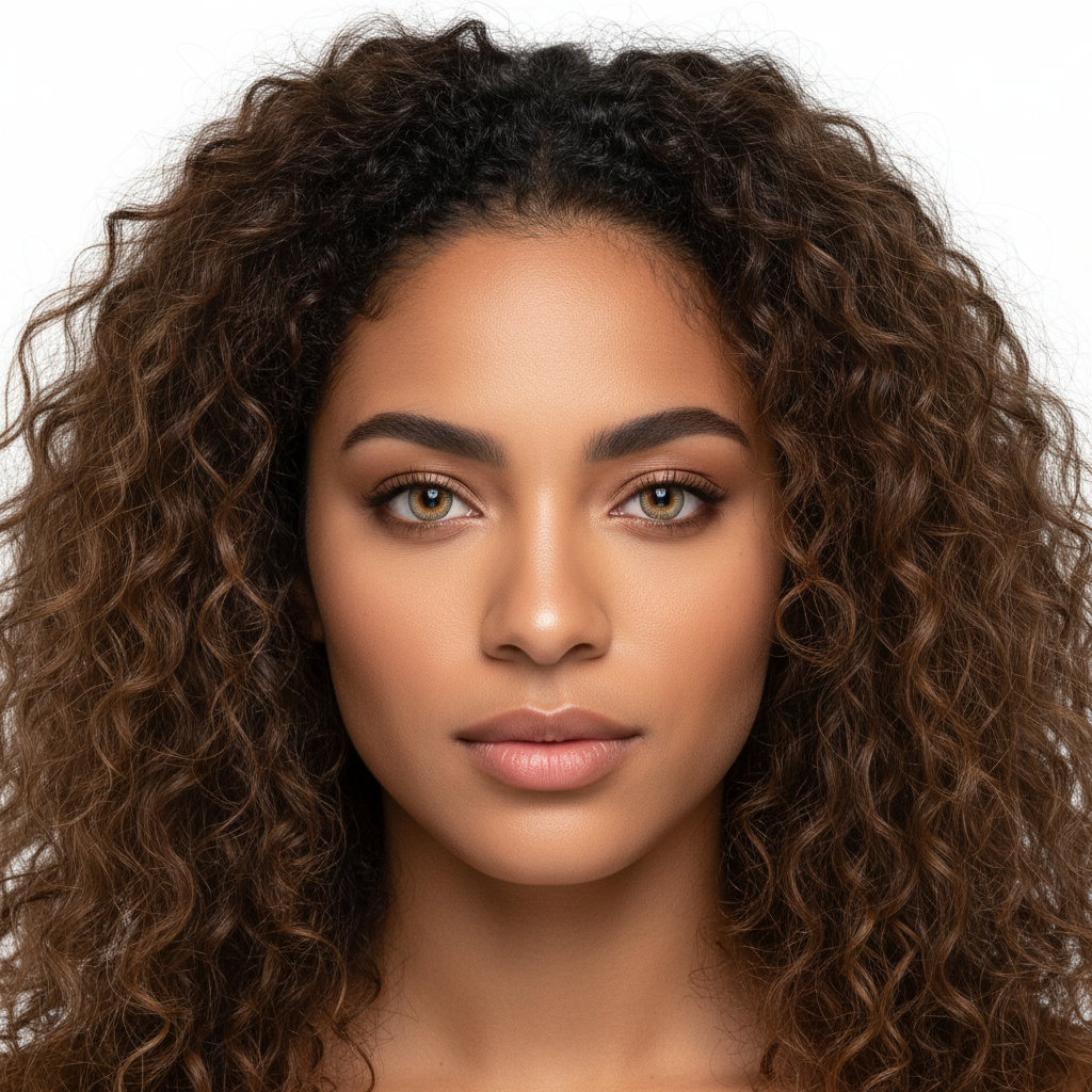 Misty Honey honey colour contact lens