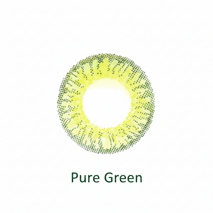Pure Green 3 Tone Contact Lens by Vital Premium