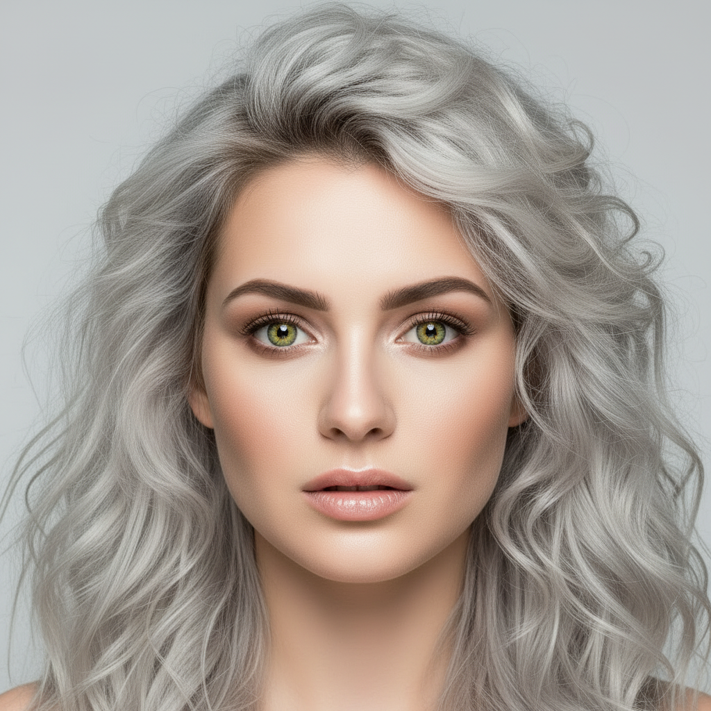 Pure Green three tone colour lens