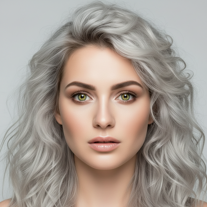 Pure Green three tone colour lens