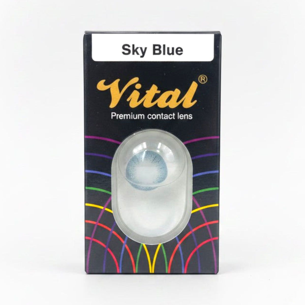 Sky Blue 3 Tone colour contact lenses