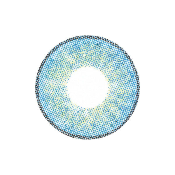 Caribbean Blue 3 Tone Contact Lens