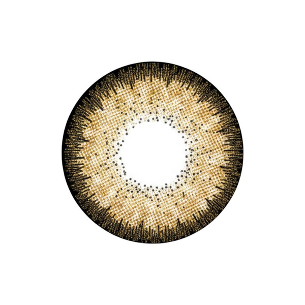 Chestnut Brown 3 Tone Contact Lens