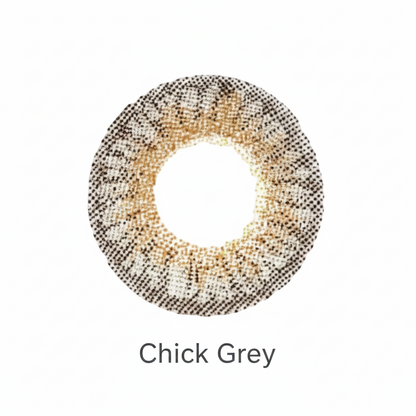 Chick Grey 3 Tone Contact Lens