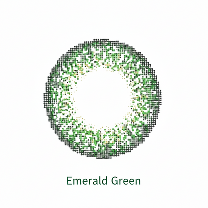 Emerald Green 3 Tone Contact Lens