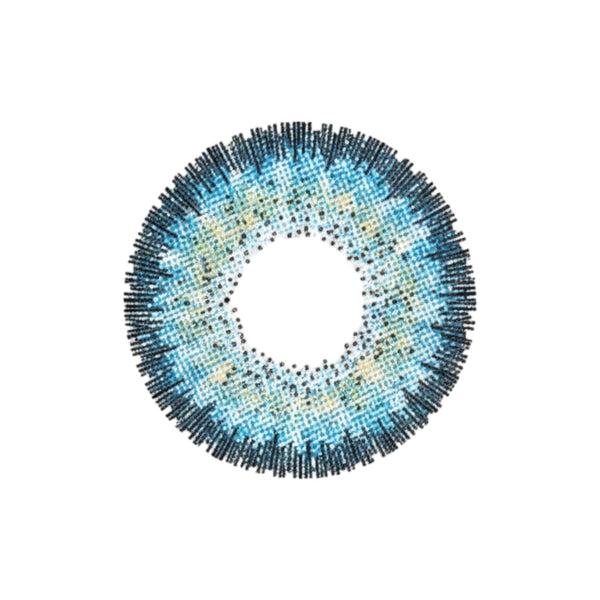 Ocean Blue 3 Tone Contact Lens
