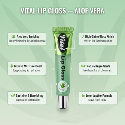 Lip Gloss Aloe Vera