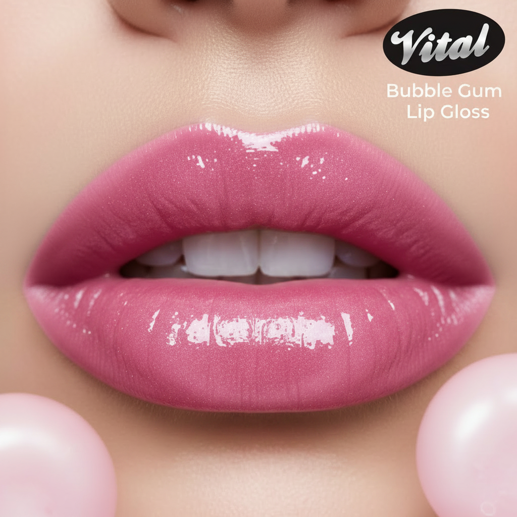 Lip Gloss Bubble Gum