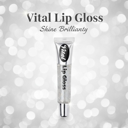Lip Gloss Clear Glitter