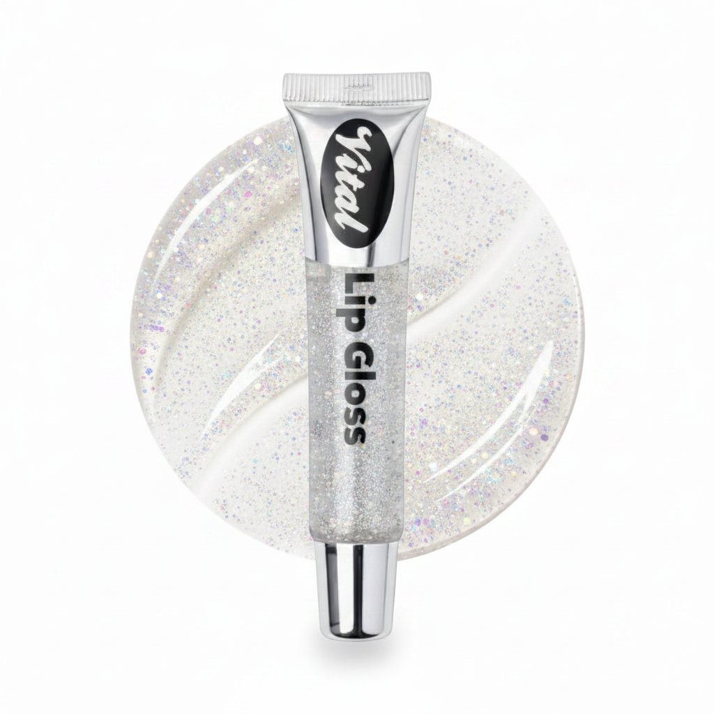 Lip Gloss Clear Glitter