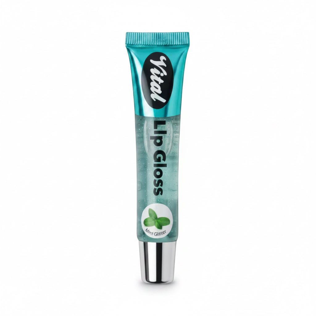 Vital Lip Gloss Mint Glitter