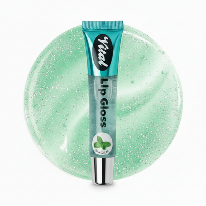 Lip Gloss Mint Glitter