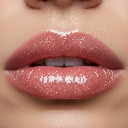 Lip Gloss Strawberry Glitter