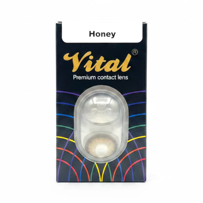 Vital Premium Honey contact lens packaging