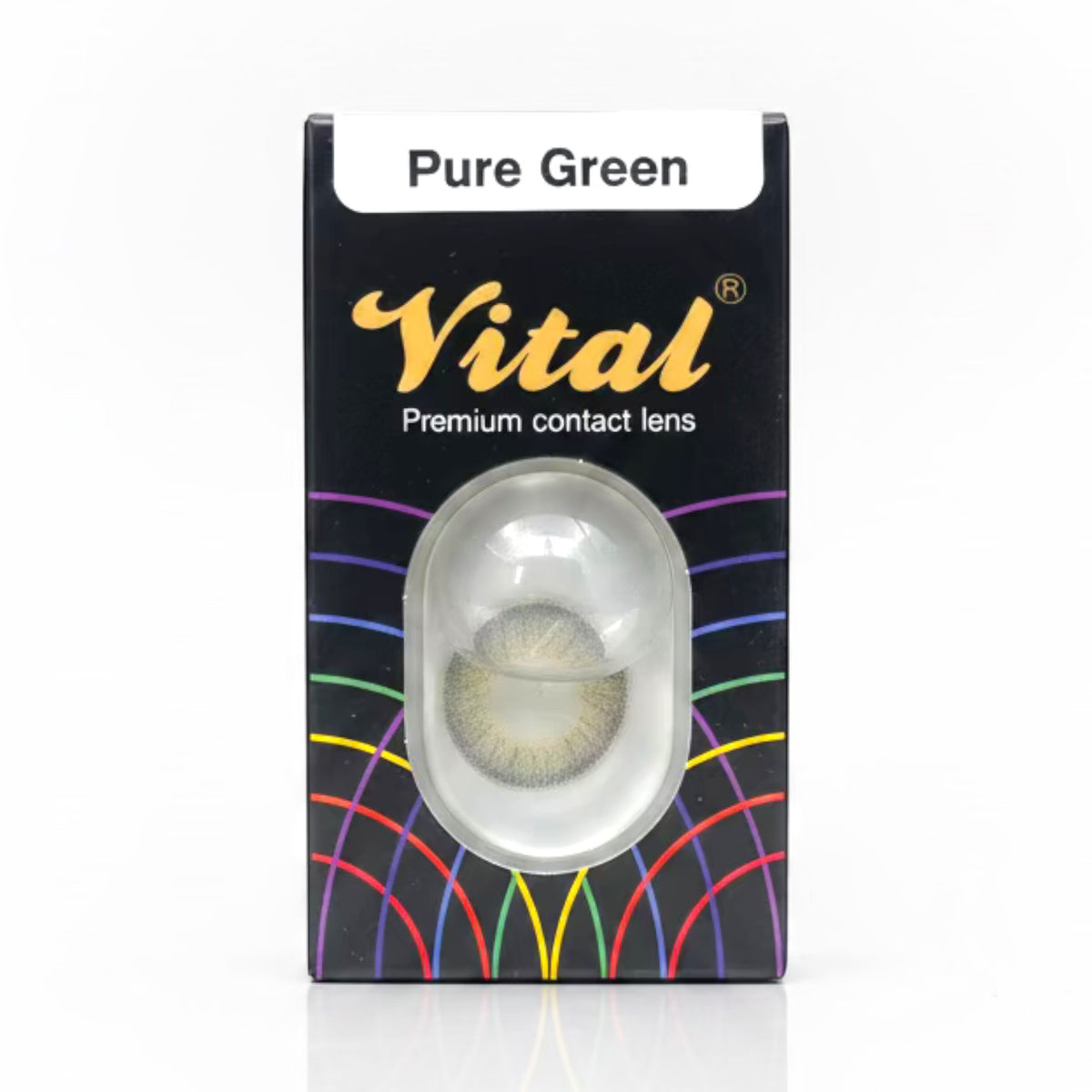 Vital Premium Pure Green contact lens packaging