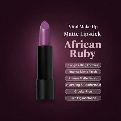 Matte Lipstick African Ruby