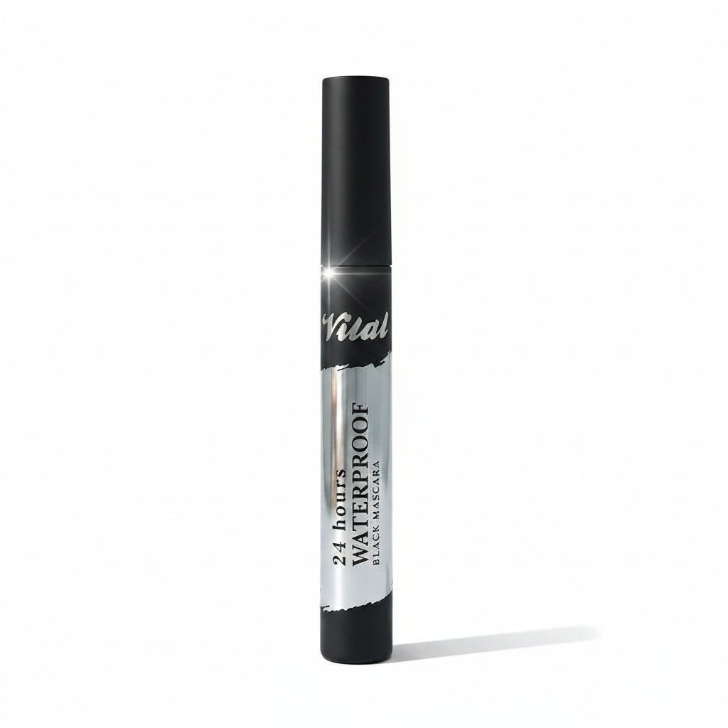 24 Hour Waterproof Black Mascara Super Lash