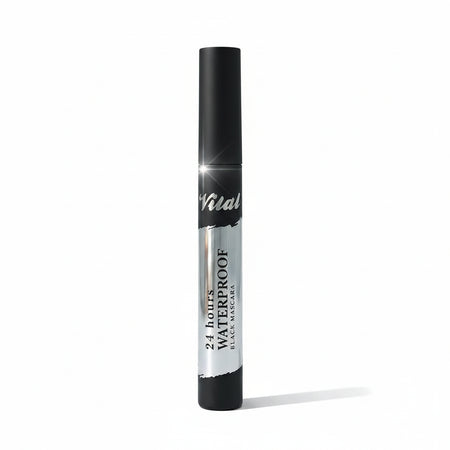 24 Hour Waterproof Black Mascara Super Lash