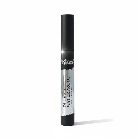 24 Hour Waterproof Black Mascara Super Lash