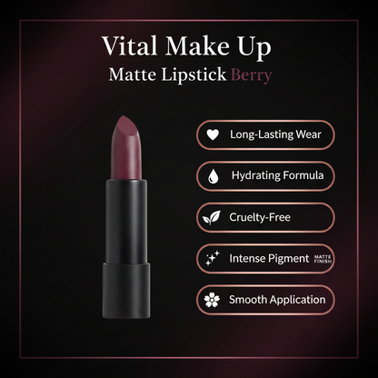 Matte Lipstick Berry