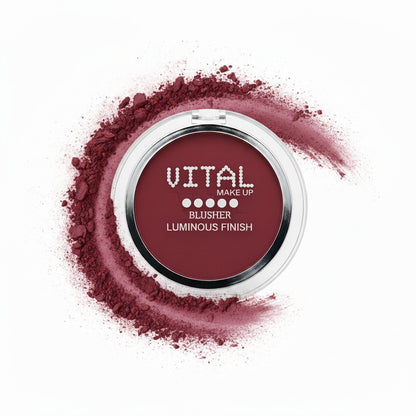 Blusher 02 Rum Plum Luminous Finish
