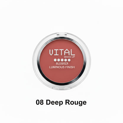Blusher 08 Deep Rouge Luminous Finish