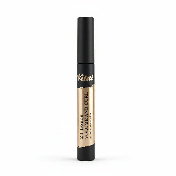 24 Hour Volume & Curl Black Mascara Super Lash