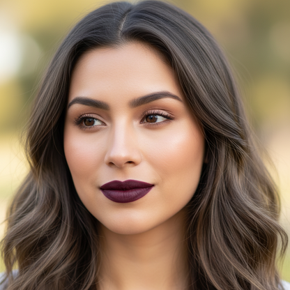 Matte Lipstick Dark Plum