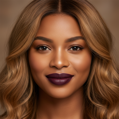 Matte Lipstick Dark Plum