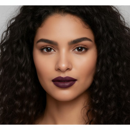 Matte Lipstick Dark Plum