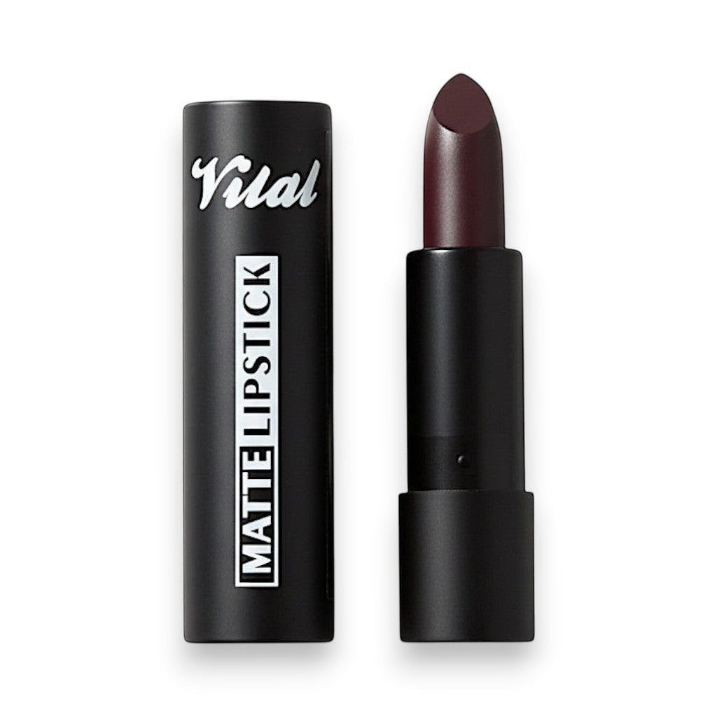 Matte Lipstick Dark Plum