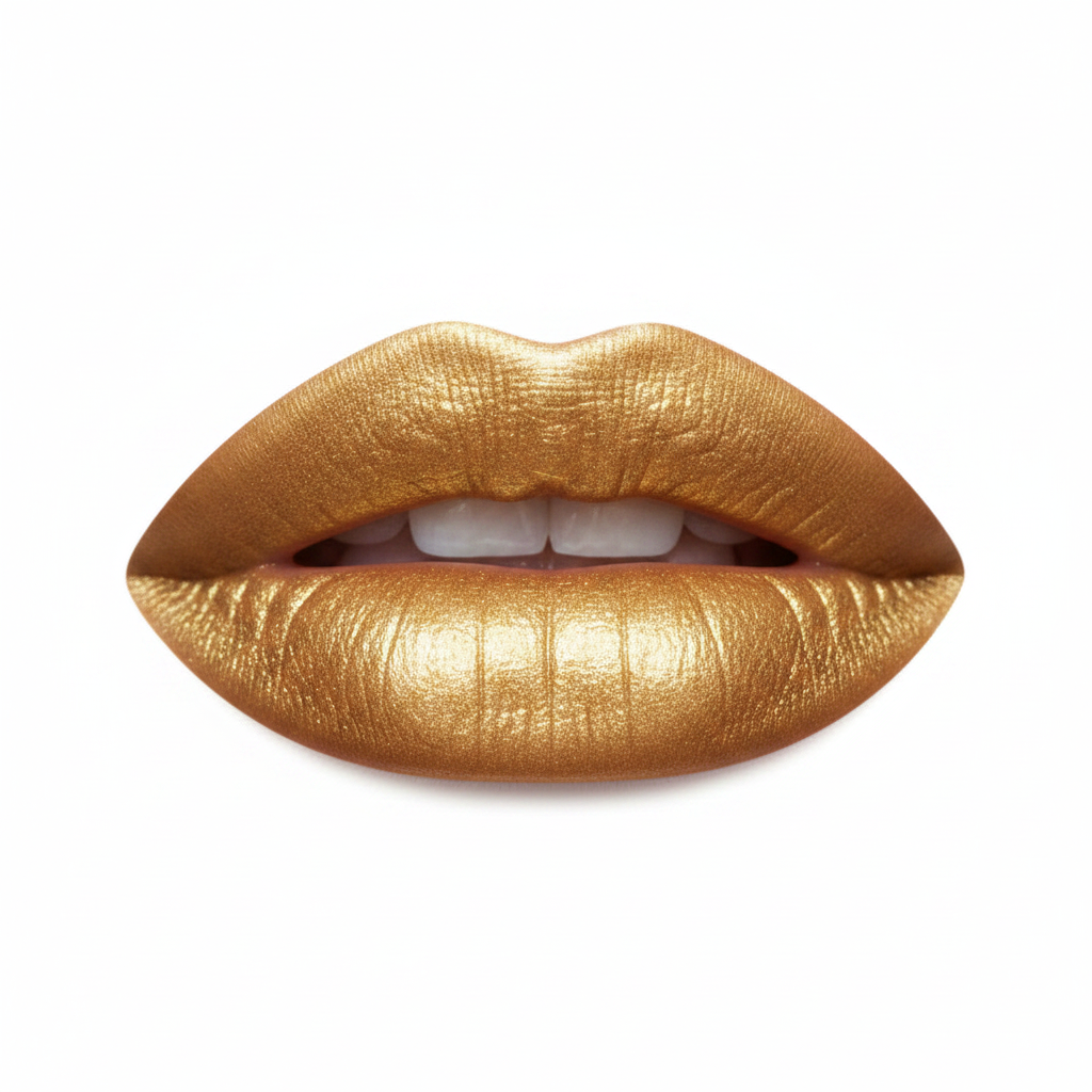Matte Lipstick Gold