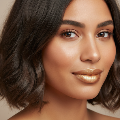 Matte Lipstick Gold